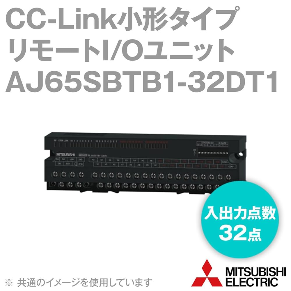 MITSUBISHI AJ65SBTB1-32DT1 16 DC SNK in, 16 DC SNK Out, Fast